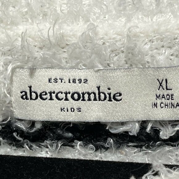 Abercrombie Kids XL Woman's XS/S Fuzzy Eyelash Striped Sweater - Picture 4 of 10